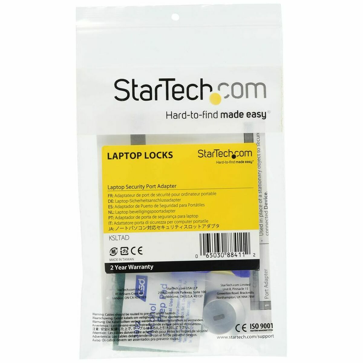 Bezpečnostní systém Startech KSLTAD